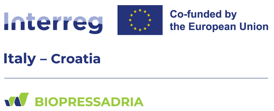 Interreg Italy – Croatia · Co-funded by the European Union · BIOPRESSADRIA